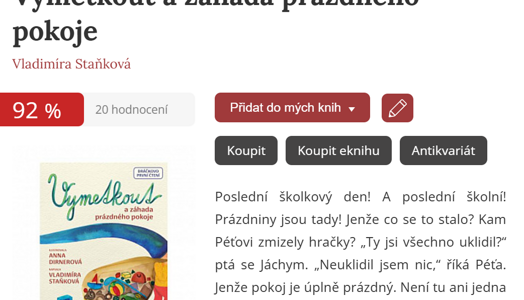 Lenas.writings: Už dlouho se mi do rukou nedostala tak zdařile napsaná dětská kniha.